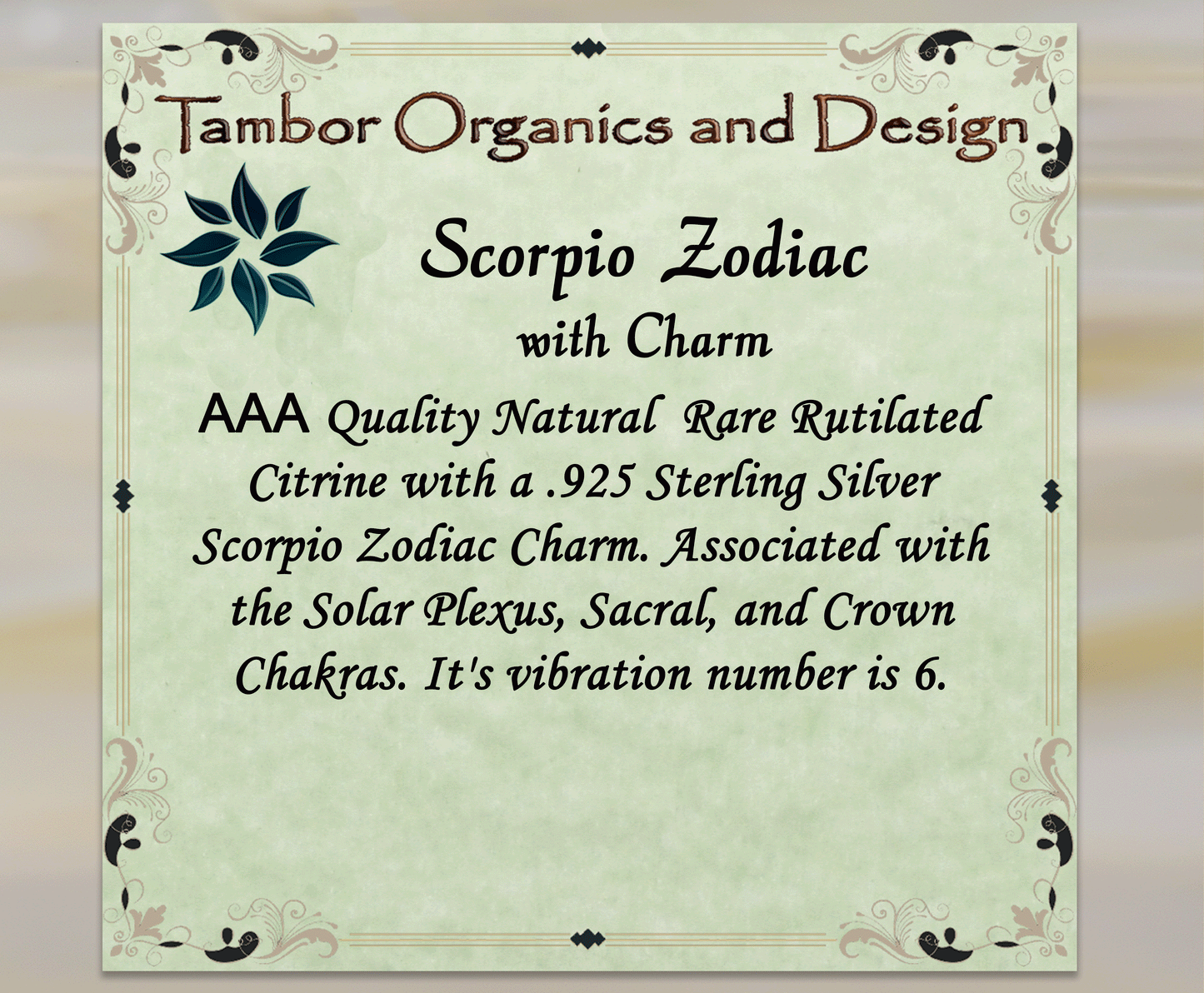 Scorpio Zodiac Bracelet, RARE AAA Natural Rutilated Citrine Bracelet, Charm Bracelet, Abundance & Happiness, Solar Plexus, Sacral, Crown