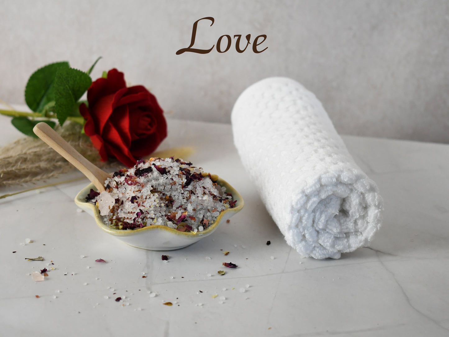 All Organic Love Intention Bath Salt - Organic Essential Oils