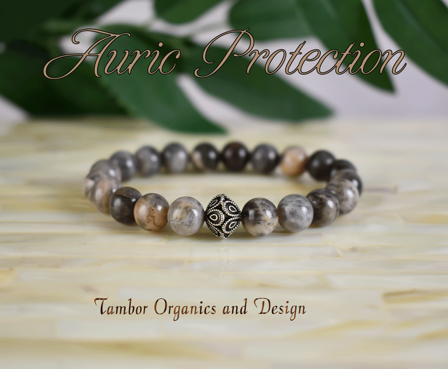 Auric Protection Bracelet, AAA Quality Black Moonstone, .925 Sterling Silver Bali Bead, Moon Energy, All Zodiac Signs, 5 Chakra Balancing