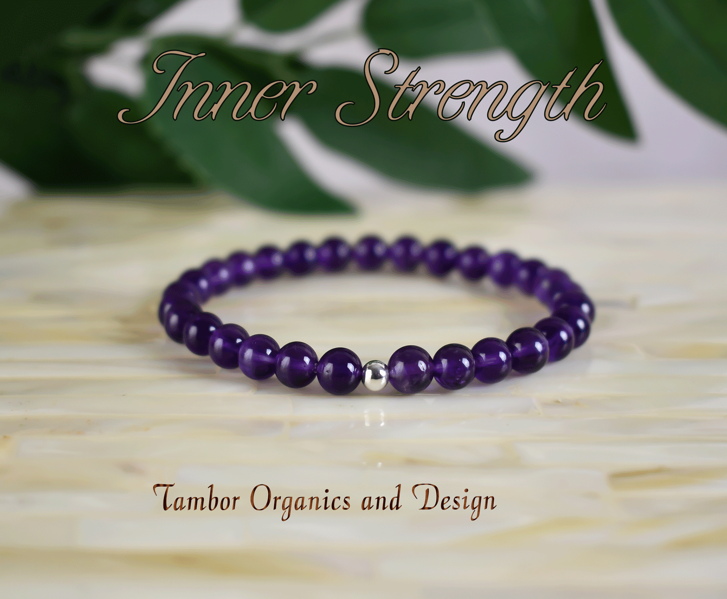 Inner Strength Bracelet, AAAAA Natural Amethyst Gemstone, .925 Sterling Silver, Healing, Intuition, Aquarius, Capricorn, Crown, Third Eye