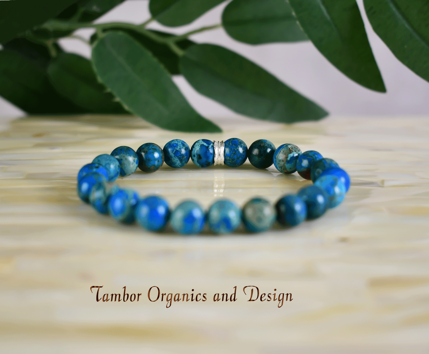 LIGHT HEALERS Bracelet, AAA Natural Imperial Sea Sediment Jasper, Compassion, Chakra Balance, Heart, Third Eye, Pisces, Cancer, Aquarius