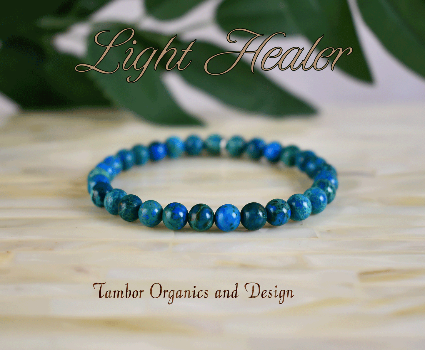 LIGHT HEALERS Bracelet, AAA Natural Imperial Sea Sediment Jasper, Compassion, Chakra Balance, Heart, Third Eye, Pisces, Cancer, Aquarius