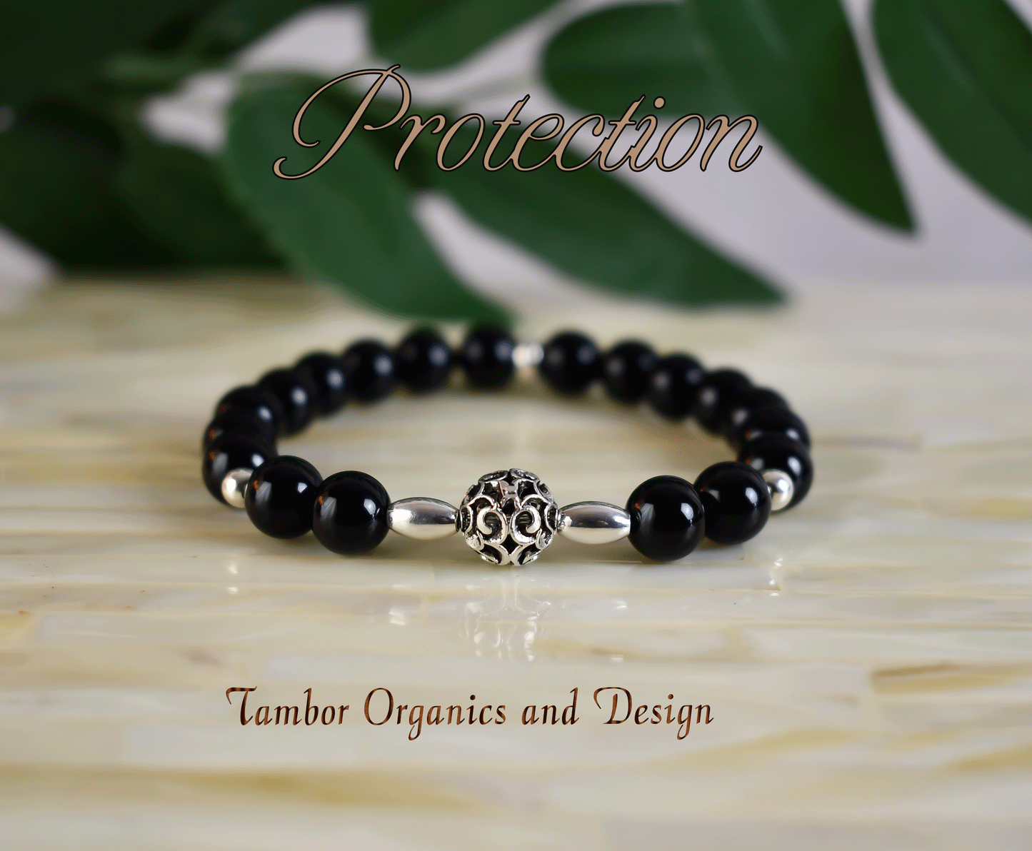 Protection Bracelet, AAA Natural Black Onyx, 925 Sterling Silver, Willpower Bracelet, Good Fortune, Root Chakra, Leo, Gemini Zodiac