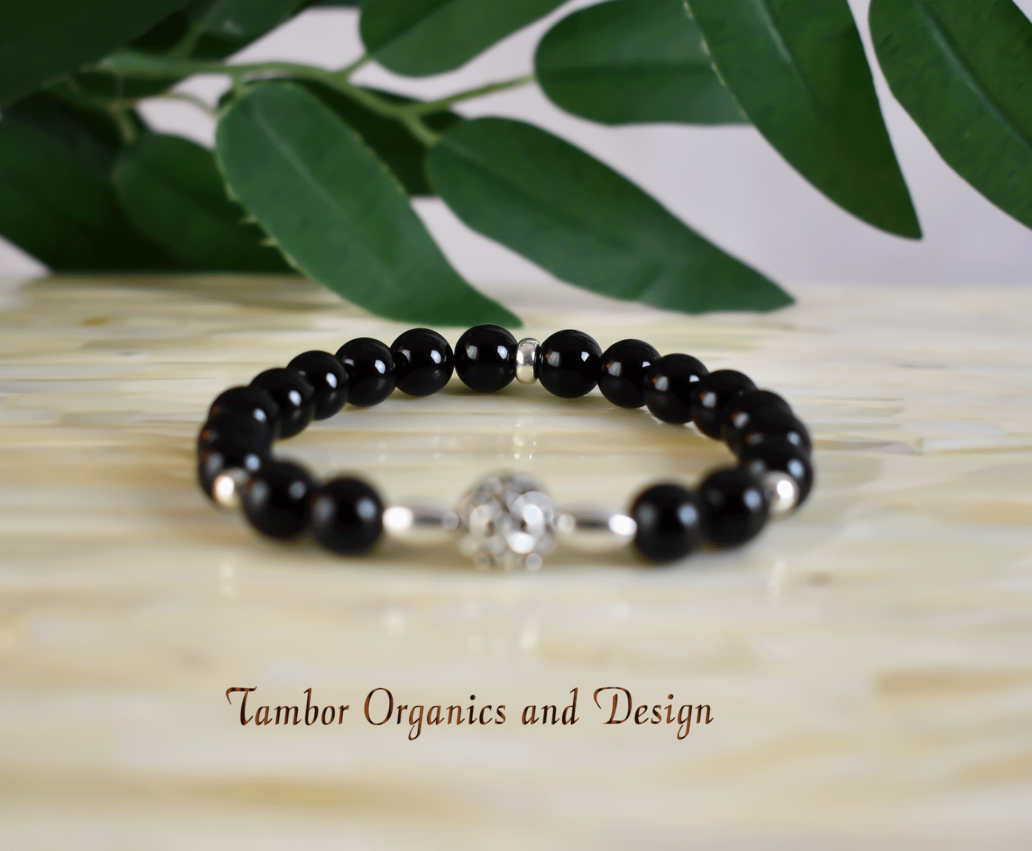 Protection Bracelet, AAA Natural Black Onyx, 925 Sterling Silver, Willpower Bracelet, Good Fortune, Root Chakra, Leo, Gemini Zodiac