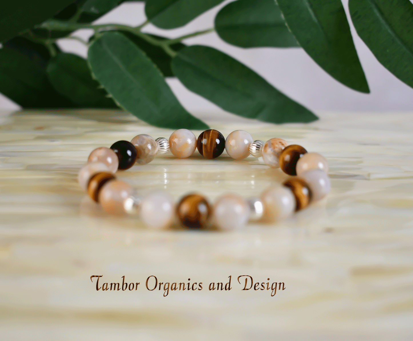 Wealth Protection Bracelet, AAA Natural Tiger Eye Bracelet, AAA Natural Australian Agate, Leo, Gemini, Virgo Zodiac, Solar Plexus