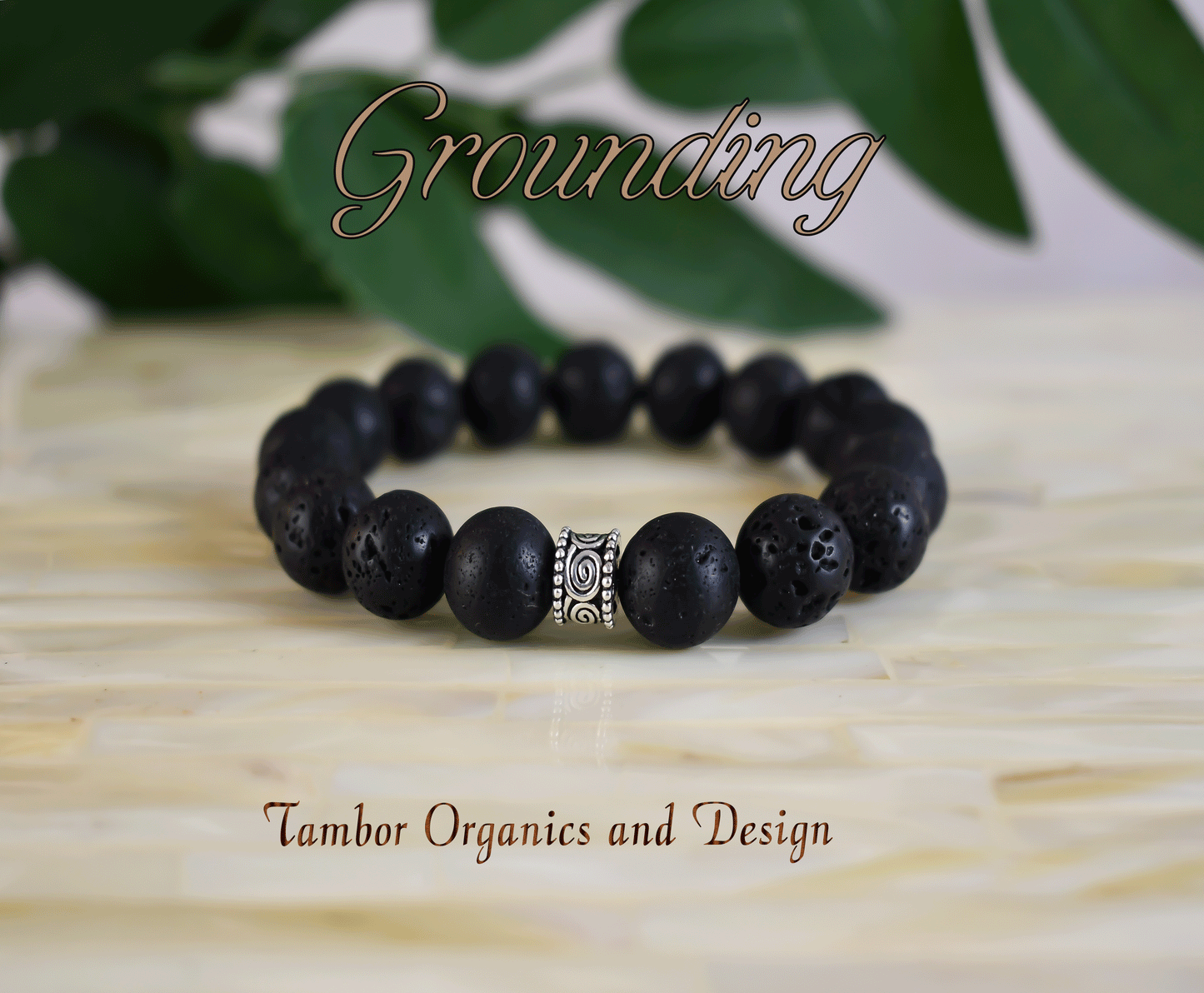 Grounding Bracelet, Protection, Earth & Fire Elements, AAA Lava Stone, Base Chakra, Taurus, Cancer