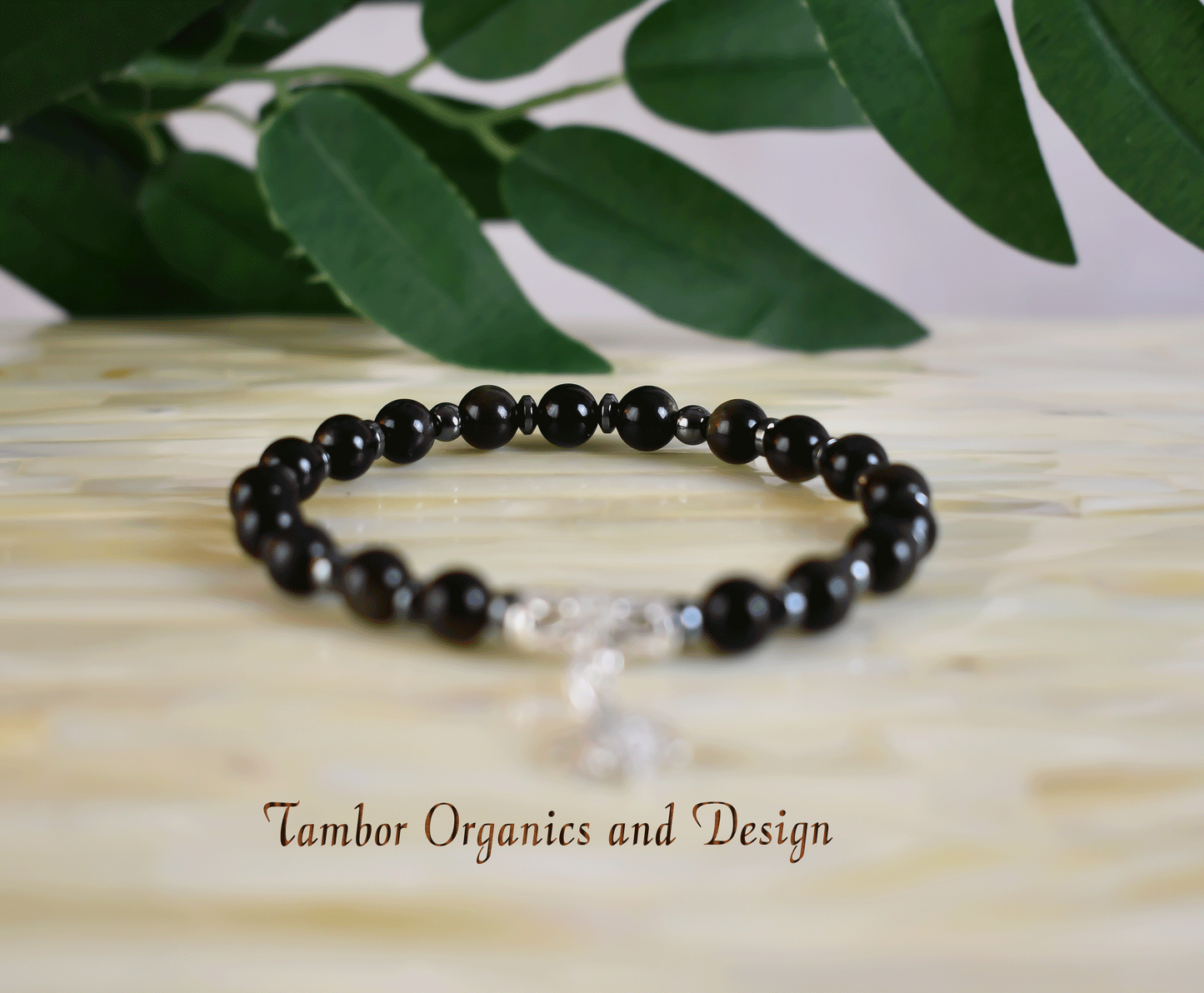 Double Protection Bracelet, AAA Quality Black Obsidian, AAA Quality Hematite, Cleansing, Good Luck, Scorpio, Libra, Root & Sacral Chakra