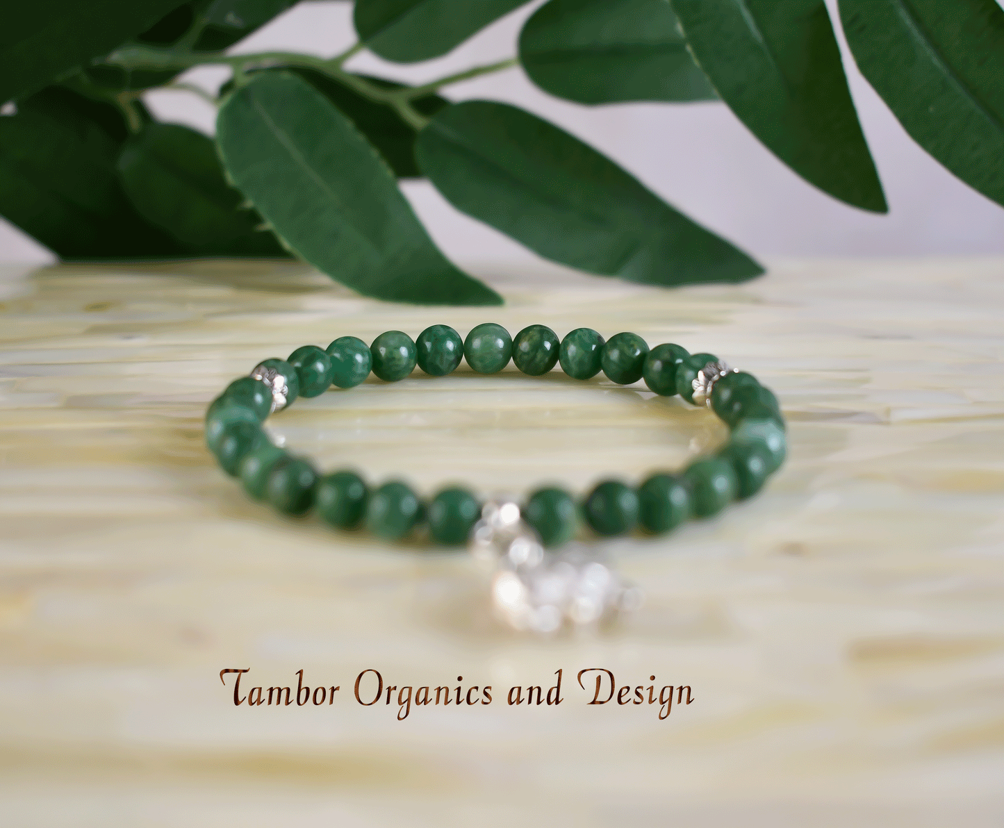 Double Luck Bracelet, AAA Natural African Jade with Elephant Charm, Prosperity & Abundance, Pieces, Aries, Gemini, Heart Chakra