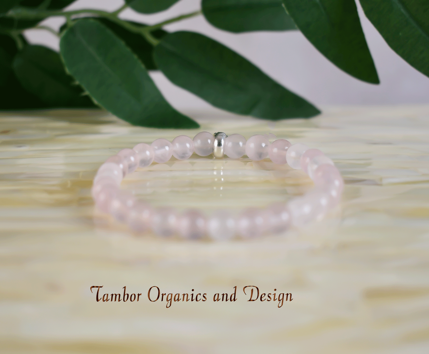 Cancer Zodiac Bracelet, AAA Natural Rose Quartz, 925 Sterling Silver Charm, Love & Harmony, Heart Chakra, Frequency 7