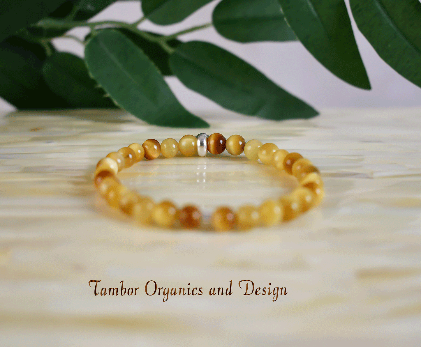 Leo Zodiac Bracelet, AAAAA Natural Honey Tiger's Eye, 925 Sterling Silver Charm, Confidence, Anchoring, Solar Plexus Chakra