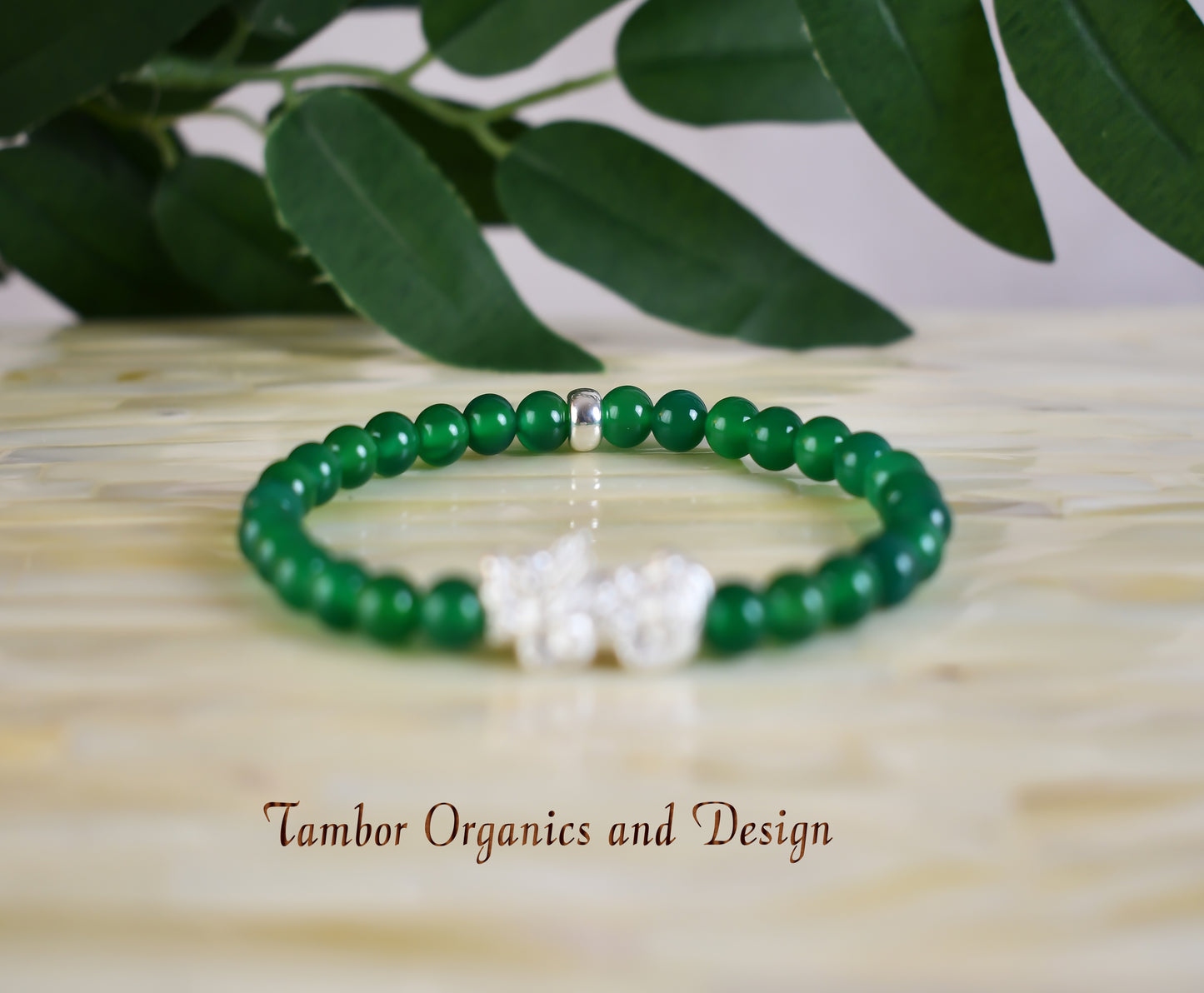 Good Luck Opportunity Bracelet, AAA Natural Green Onyx, Pixiu, Mercury, Leo, Capricorn Zodiac, Good Luck, Heart Chakra, Mental Strength
