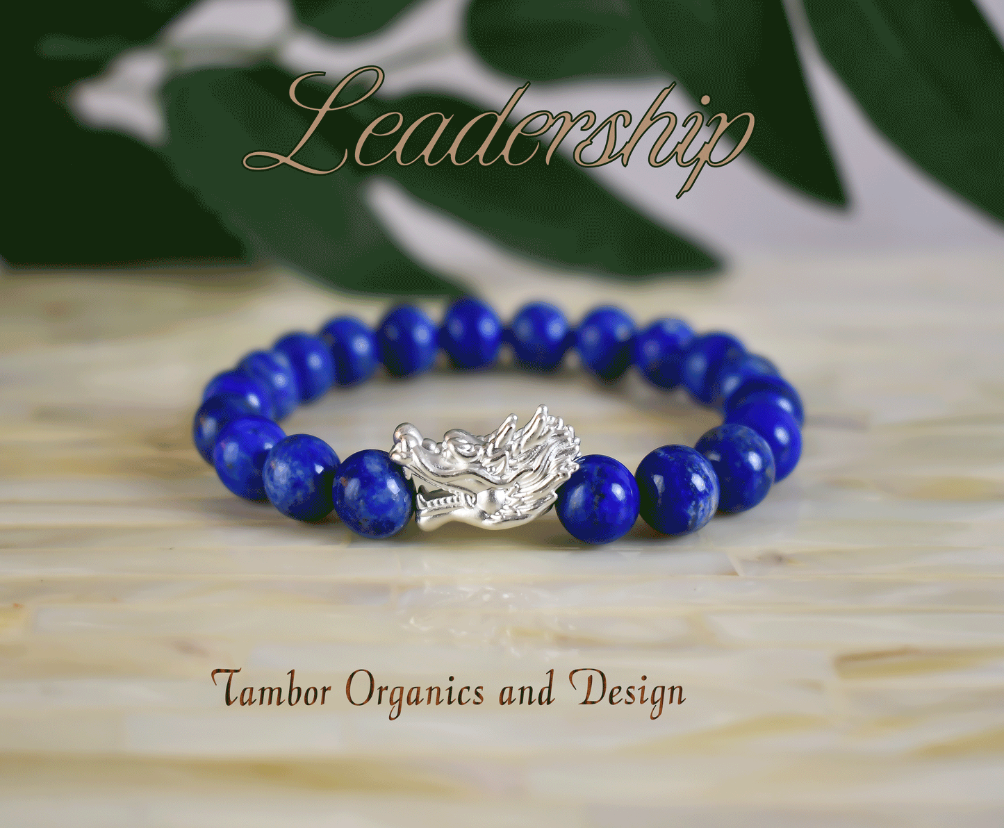 Leadership Dragon Head Bracelet, AAA Natural Lapis Lazuli, 999 Sterling Silver, Taurus, Virgo, Libra, Sagittarius, Throat, Third Eye
