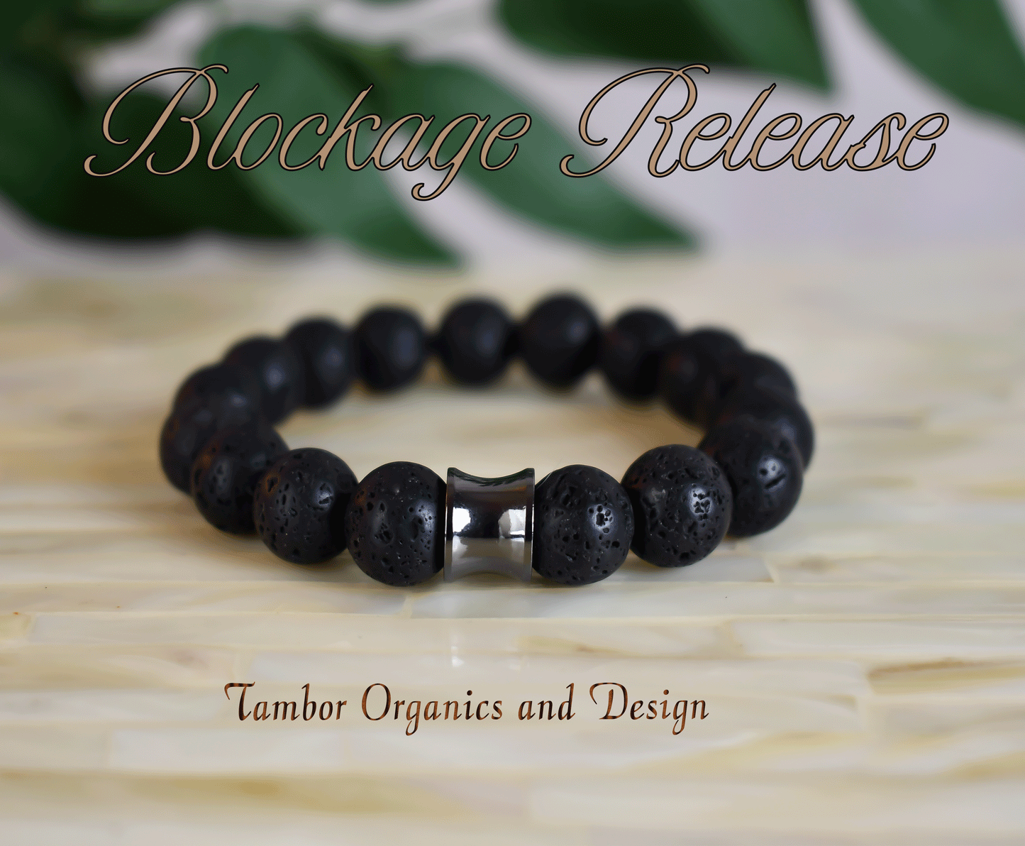 Blockage Release Bracelet, AAA Lava Stone, 304 Stainless Steel, Protection, Earth, Root, Taurus, Cancer,