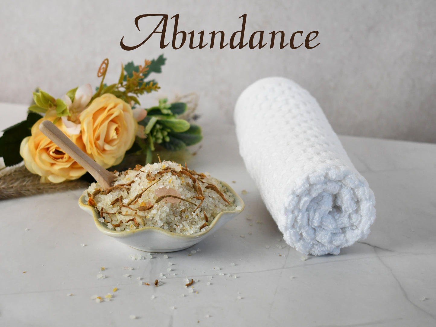 All Organic Abundance Intention Bath Salt - Organic Essential Oils