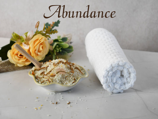 All Organic Abundance Intention Bath Salt - Organic Essential Oils