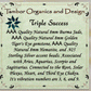 Triple Success Bracelet, AAA Natural Burma Jade, AAA Natural Tiger's Eye, AAA Natural Hematite, Good Luck, Aries, Aquarius, Root Chakra