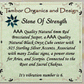 Stone of Strength,  AAA Natural Red Brecciated Jasper, AAA Natural Black Onyx, .925 Sterling Silver, Vitality, Root, Sacral Chakra, Aries Zodiac