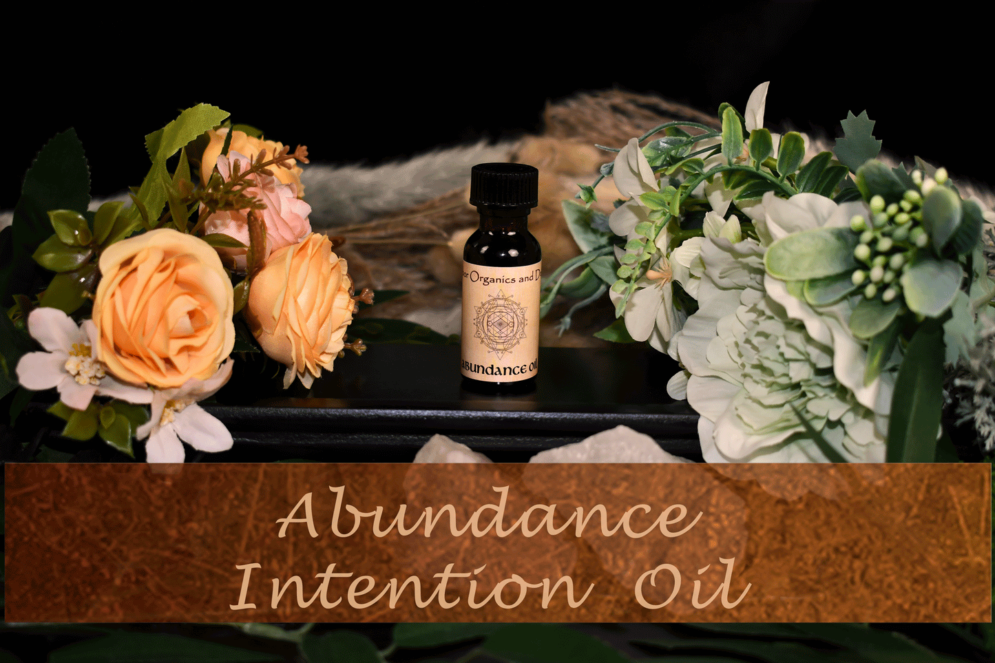 All Organic Abundance Intention Essentials Oils - 1/2 Oz.