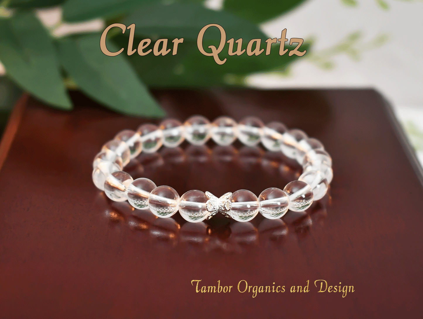 Amplification - Manifestation Bracelet, AAA Natural Clear Quartz with .925 Sterling Silver Filigree Center