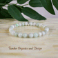 Aries Bracelet with Charm, AAA Natural Burmese Jade,  Aries Zodiac Charm Bracelet, Good Luck, Heart Chakra
