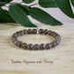 Libra Zodiac Bracelet, AAA Quality Black Labradorite, 925 Sterling Silver Charm, Clarity & Serendipity, Crown, Third Eye Chakra, Frequency 6