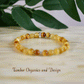 Leo Zodiac Bracelet, AAAAA Natural Honey Tiger's Eye, 925 Sterling Silver Charm, Confidence, Anchoring,  Solar Plexus Chakra