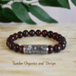 Endurance Bracelet, AAA Natural Tiger Iron, 304 Stainless Steel, Courage, Strength, Grounding, All Zodiac Signs, Root Chakra