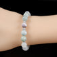 Career Success Bracelet - AAA Quality Botswana Agate/AAA Quality Burma Jade/AAA Quality White Moonstone with .925 Sterling Silver Accents - 8mm