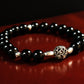 Power/Balance - AAA Quality Black Onyx/A Quality Hematite/ .925 Sterling Silver Bali Bead Center & Accent Beads - 6mm