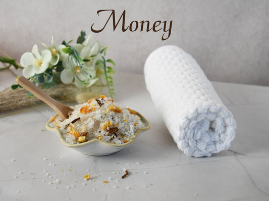 All Organic Money Intention Bath Salt - Organic Essential Oils