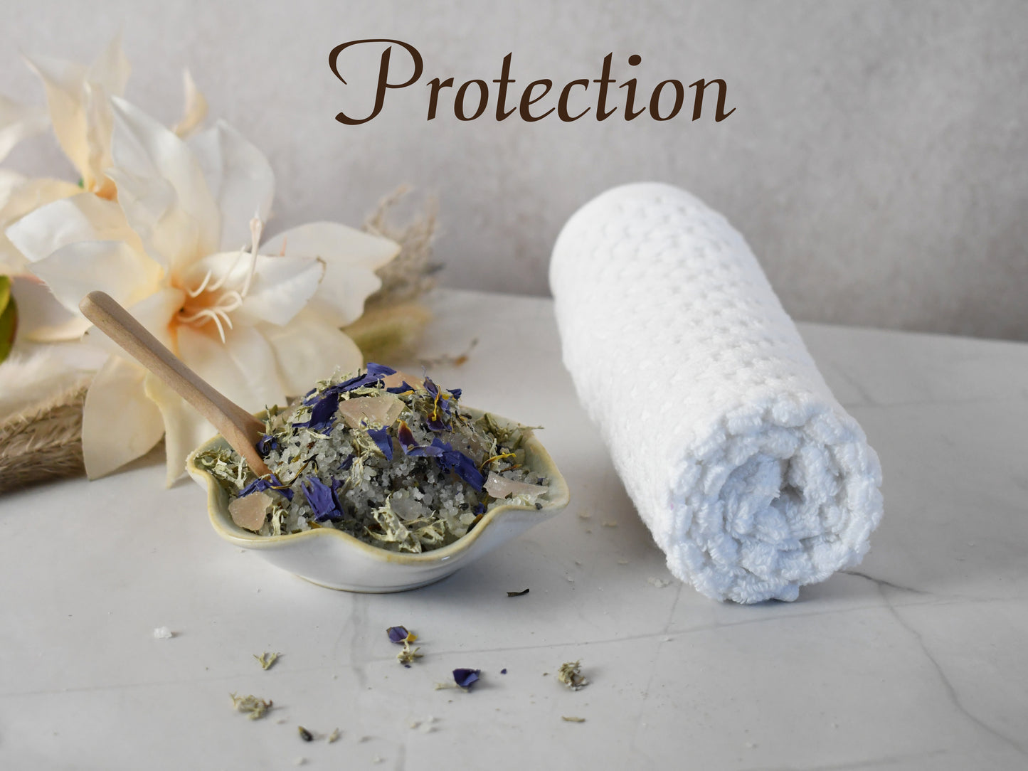 All Organic Protection Intention Bath Salt - Organic Essential Oils