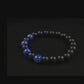 Wisdom, Courage, and Truth Bracelet - AAA Quality Lapis Lazuli and AAA Quality Matte Black Onyx