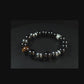 Wealth/Clarity - AAA Quality Yellow Tiger's Eye/AAA Quality Smoky Quartz/AAA Quality Black Onyx/A Quality Hematite - 10mm