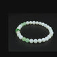 Triple Good Fortune and Confidence Bracelet - AAA African Jade, AAA Burmese Jade, and AAA Green Aventurine with .925 Sterling Silver Floral Bead